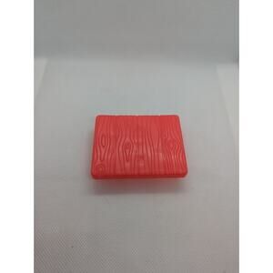 Fisher Price Little People Zoo Talkers Replacement Red Log Platform Piece